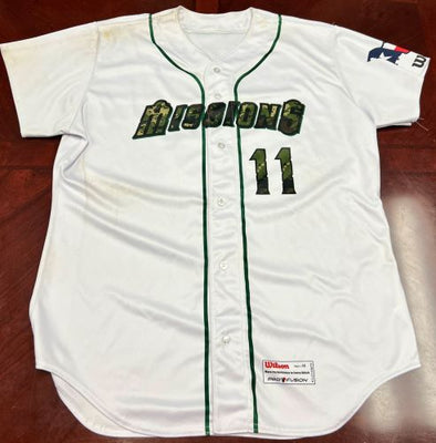 San Antonio Missions Game Worn/Autographed Tom Cosgrove Jersey