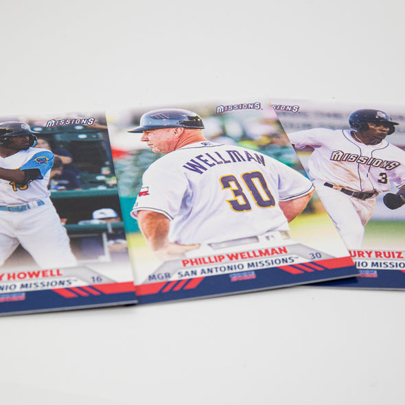 San Antonio Missions 2022 Baseball Card Set 1 and 2