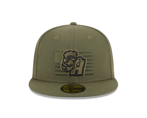San Antonio Missions Theme Night Armed Forces Appreciation 5950 Fitted Cap