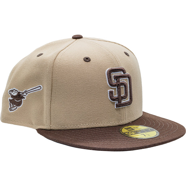 Official New Era San Diego Padres MLB Brown 59FIFTY Fitted Cap B8100286  B8100286  New Era Cap UK